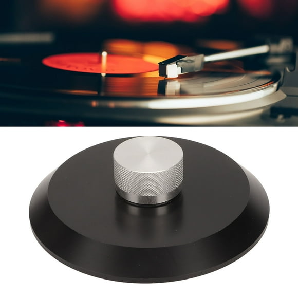 Vinyl Record Player Stabilizer, Noise Reduction Turntable Weight Clamps Portable Vibration Suppression For 7.15mm Diameter Spindles For Vinyl Record Players