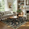 thumbnail image 3 of Insect Washable Rugs for Living Room Soft Area Rug x Rug for Bedroom UltraThin Non Slip Dining Room Rug Stain Rug Large Carpet for Office Nursery(&#x), 3 of 7