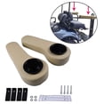 thumbnail image 3 of Set of 2 Golf Cart Arm Rest Cushion Holder for Club Car Brown, 3 of 7