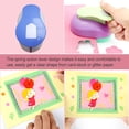 thumbnail image 1 of Hole Punch Paper Punchers Scrapbooking Cards Effortless Punch Puncher Easy Art Easy and Fast Manual Tools Multiple Types DIY Kids bookmark, 1 of 5