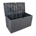 thumbnail image 4 of Ktaxon 120gal Outdoor Garden Plastic Storage Deck Box Waterproof Grey, 4 of 10