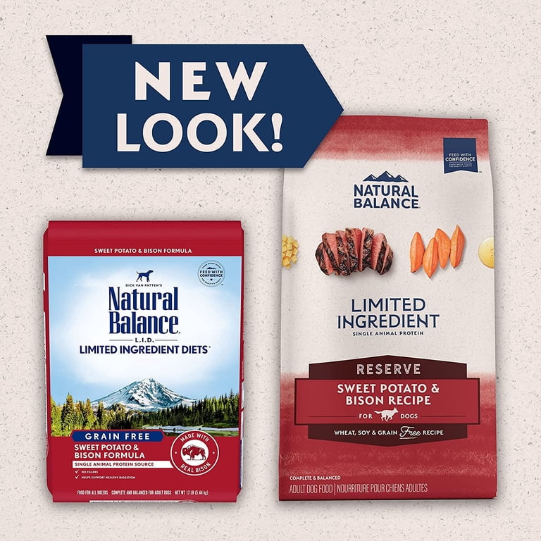 Natural Balance Limited Ingredient Adult Grain-Free Dry Dog Food