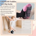 thumbnail image 2 of Toddler Girls Non Slip Socks, 15 Pairs  Baby Kids Skid  Sock with Grippers for 0-7 Years Toddler Girls Boys, 2 of 6