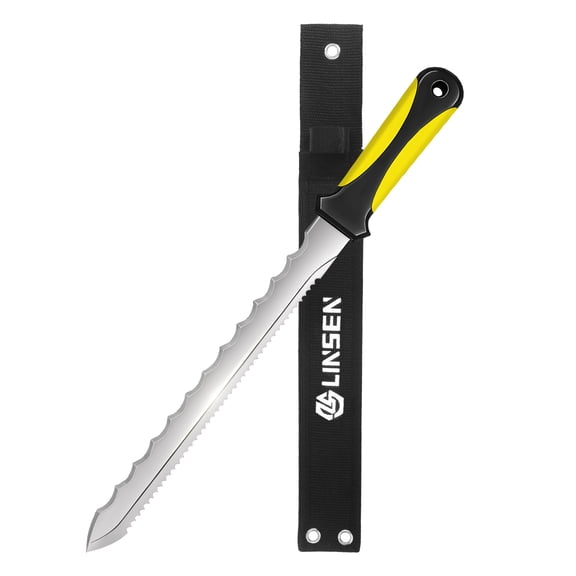Waaoon Insulation Material Knife for Foam Board, Rock Wool, Glass Wool Cutting 280mm with Nylon Sheath