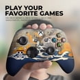 thumbnail image 2 of One Peice Custom X-box Controller Wireless compatible with X-box One/X-box Series X/S by DreamController | Proudly Customized in USA with Permanent HYDRO-DIP Printing (MODDED) [video game], 2 of 7
