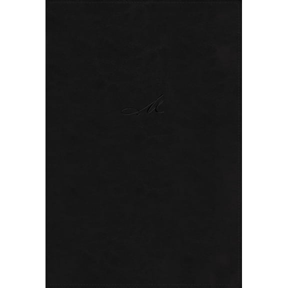 Nbla, Biblia de Estudio Macarthur, Leathersoft, Negro, Interior a DOS Colores, Comfort Print, (Hardcover)