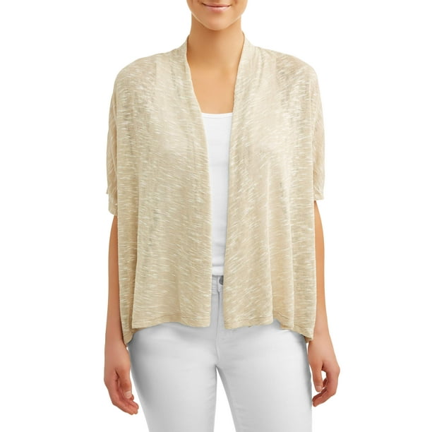 Loramendi Women's Lightweight Open Front Cardigan