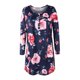 thumbnail image 4 of Vestidos Para Mujer Vestidos de Otoño El Invierno de Moda de Talla Grande Casual Suelto Cuello Redondo Bolsillo Erógeno Vestido Estampado Odeerbi  ODB131285, 4 of 5