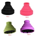 thumbnail image 3 of maskred Outils Diffuseur de Sèche-Cheveux en Silicone Capuche pour Cheveux Bouclés Rouge, 3 of 8