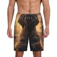 thumbnail image 1 of Fotbe Lake Meditating Elephant Pantalones Cortos de Pijama para Hombre, Ropa de Dormir, Pantalones de Pijama Cortos para Hombre-Medium, 1 of 6