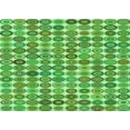 thumbnail image 1 of Ahgly Company Indoor Rectangle Patterned Dark Lime Green Area Rugs, 2' x 4', 1 of 6