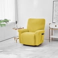 thumbnail image 2 of Funda elástica para sillón relax, funda de sillón, protector de sillón 4 piezas, funda elástica para sillón de TV, tumbona, mecedora, sillón relax, 2 of 7