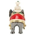 thumbnail image 6 of Elephant Jewelry Box Innovative Hand Painted Metal Trinket Box With Rhinestones For Ring Earring Jewelry, 6 of 21