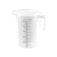 thumbnail image 2 of KLKCMS Tasse à Mesurer avec Couvercle Contenant de Mesure pour Pâtisserie avec Poignée et Bec Verseur 250 ml, 2 of 9
