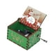 thumbnail image 4 of Mini Caja de Música de Madera con Mecanismo de Manivela Decorada con Grabados Únicos Función Portátil para Navidad Apto para Regalo Colección Cumpleañ, 4 of 8