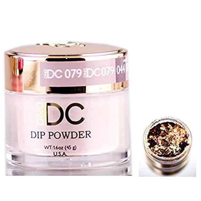 DND DC Polvo sumergible morado para uñas 1.6oz 45g Daisy Dipp