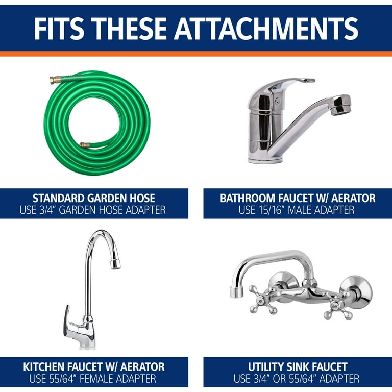 Aqueon Aquarium Water Changer Faucet Adapter