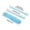 Blue, variant on Qholemyo Multifunctional Retractable Flat Mop And Duster 2 In 1 Washable Cleaning Tool For Household Floor And Wall Sweeping