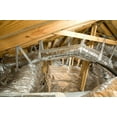 thumbnail image 5 of 500 sqft (4ft x 125ft) of Commercial Grade Perforated No Tear Green Insulation Attic Foil Roof Attic House Wrap, 5 of 7