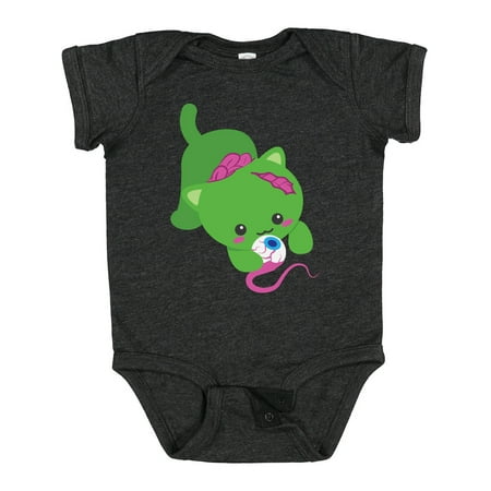 

Inktastic Zombie Cat Gift Baby Boy or Baby Girl Bodysuit