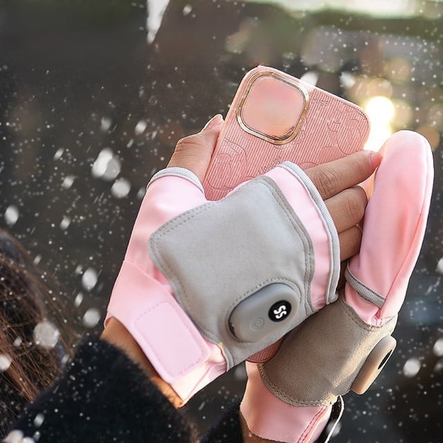Electrodomésticos Calentador de manos Control de temperatura Guantes calefactables portátiles Manoplas calefactables de invierno
