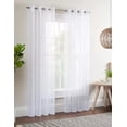 thumbnail image 5 of Set de cortinas Tráslucidas B.KIND & BEYOND 2 paneles Blancas, 5 of 5