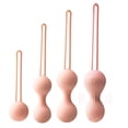 thumbnail image 1 of 4 Uds. Bolas Kegel para mujer, fortalecimiento del suelo pélvico, Control de la vejiga, pelota de ejercicio Kegal recargable, Color de piel, 1 of 8