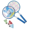 thumbnail image 2 of Raqueta de bádminton para niños perfecl con 3 volantes y mango suave, 2 of 8