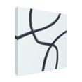 thumbnail image 4 of Canvas Wall Art - Line and Brush 'Single Wanderings 5' Wall Art for Living Room, Bedroom, or Office Décor by Trademark Fine Art - 14 x 14 Inches, 4 of 4