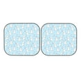 thumbnail image 7 of Haiem Rabbit And Bird Car Windshield Sun Shade (2 Pieces) Foldable Windshield Sun Shade Car Accessories for Truck SUV Pickup-Small, 7 of 7