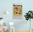 thumbnail image 4 of Christian McCaffrey American Football Players Sports Celebrity Canvas Wall Art Posters For Room Aesthetic And Decor 16 Poster For Bedroom Bathroom Living Room Office Kitchen Decor, 4 of 8