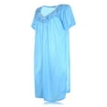 thumbnail image 2 of JEFFRICO Womens Nightgowns Sleepwear Soft Pajama Dress Short Sleeve Nightshirts Plus Size, 2 of 5