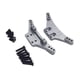 thumbnail image 2 of Accesorios de soporte de amortiguador de Metal RC para 104009 Crawler Car Model Vehicles , GRIS, 2 of 8