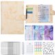 thumbnail image 1 of Organizador de presupuesto de cuero PU A6, planificador financiero, carpeta de presupuesto para presupuestar, carpeta de ahorro de dinero, 1 of 8