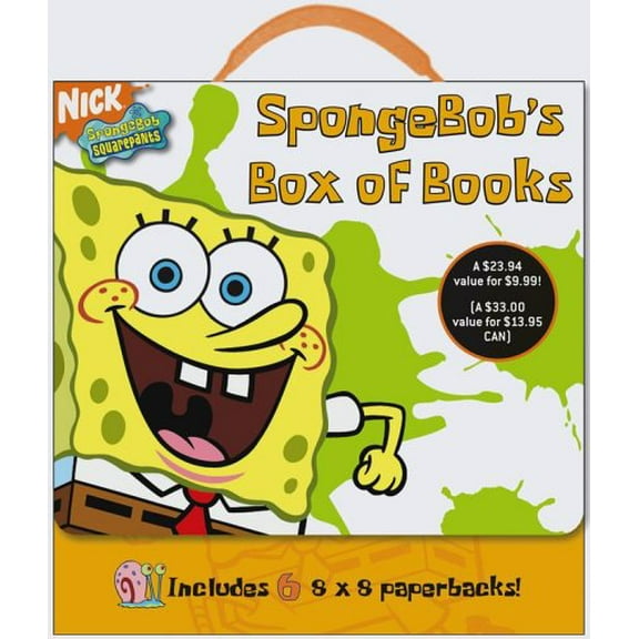 Pre-Owned SpongeBob's Box of Books (SpongeBob SquarePants), 9781416911869, 1416911863, Paperback, Boxed Set edition