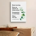 thumbnail image 7 of Inspirational Quotes Wall Decor Canvas Wall Art Framed Spiritual Decor Watercolor Eucalyptus Leaves Pictures Wall Decor Poster for Home Office Kitchen Bedroom Playroom Prints for family and friends, 7 of 7