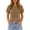 Khaki -CW84, variant on Dwellite Workout Crop Tops Oversized Tshirts for Women Drop Shoulder Crewneck Short Sleeve Shirts 2026 Wine M