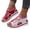 Red, variant on Woven Butterfly Cutout Toe Sandals ,Casual Breathable Butterfly Slip On Platform Sneaker Sandals, Thick Sole Peep Toe Summer Walking Casual Beach Sandals, Vacation Shoes for Women Summer