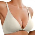 thumbnail image 1 of Women's Seamless Stretch Wireless Bra Ladies Padded High Impact Comfort Bra, 1 of 5