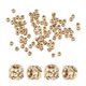 thumbnail image 1 of Uxcell 100-Pack Insertos Roscados - M1 x 1.5 mm Tuercas de Inserción de Calor de Latón, 1 of 6