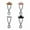 As shown, variant on 4 Pcs Silicone Cowboy Hat Straw Cover Cap Reusable Straw Topper Straw Tips Lids