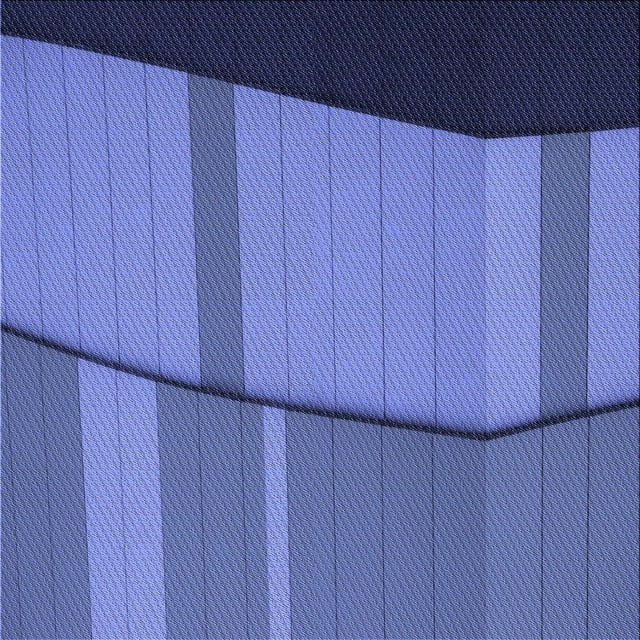 Ahgly Tapis d'Intérieur Lavable en Machine Carré Transitionnel Bleu Ciel, 5 Pieds Carré