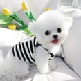 thumbnail image 2 of Xiao Hua Chaleco transpirable para perros y gatos, sudadera para cachorros, ropa para perros, abrigos para perros pequeños, medianos y gatos, L, A74, 2 of 4