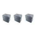thumbnail image 3 of tamizeot Inflatable Foot Rest 3 Layers Foot Stool Foot Rest Pillow for Travelling Light Gray 40 x 30 x 43cm 3Set, 3 of 6