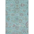 thumbnail image 2 of Addison Rugs Mayfield Premium Machine Washable Traditional Global Teal Rectangle Rug, 10' x 14', 2 of 7
