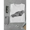 thumbnail image 3 of Texas Horned Lizard Sketch Tee Men's -Image by Shutterstock, 3 of 4