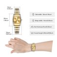 thumbnail image 6 of LIEBIG Watches for Women Wrist Watches Waterproof Womens Watch Casual Fashion Simple Square Quartz Wristwatch, 6 of 9
