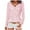Pink, variant on Ichuanyi Womens Fall Tops, Women's lovely print loose Fashion Cute Long Sleeve Casual Top