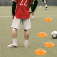 thumbnail image 3 of FRCOLOR  Soccer Cones Disc Hurdles Football Training Equipment Orange, 3 of 8