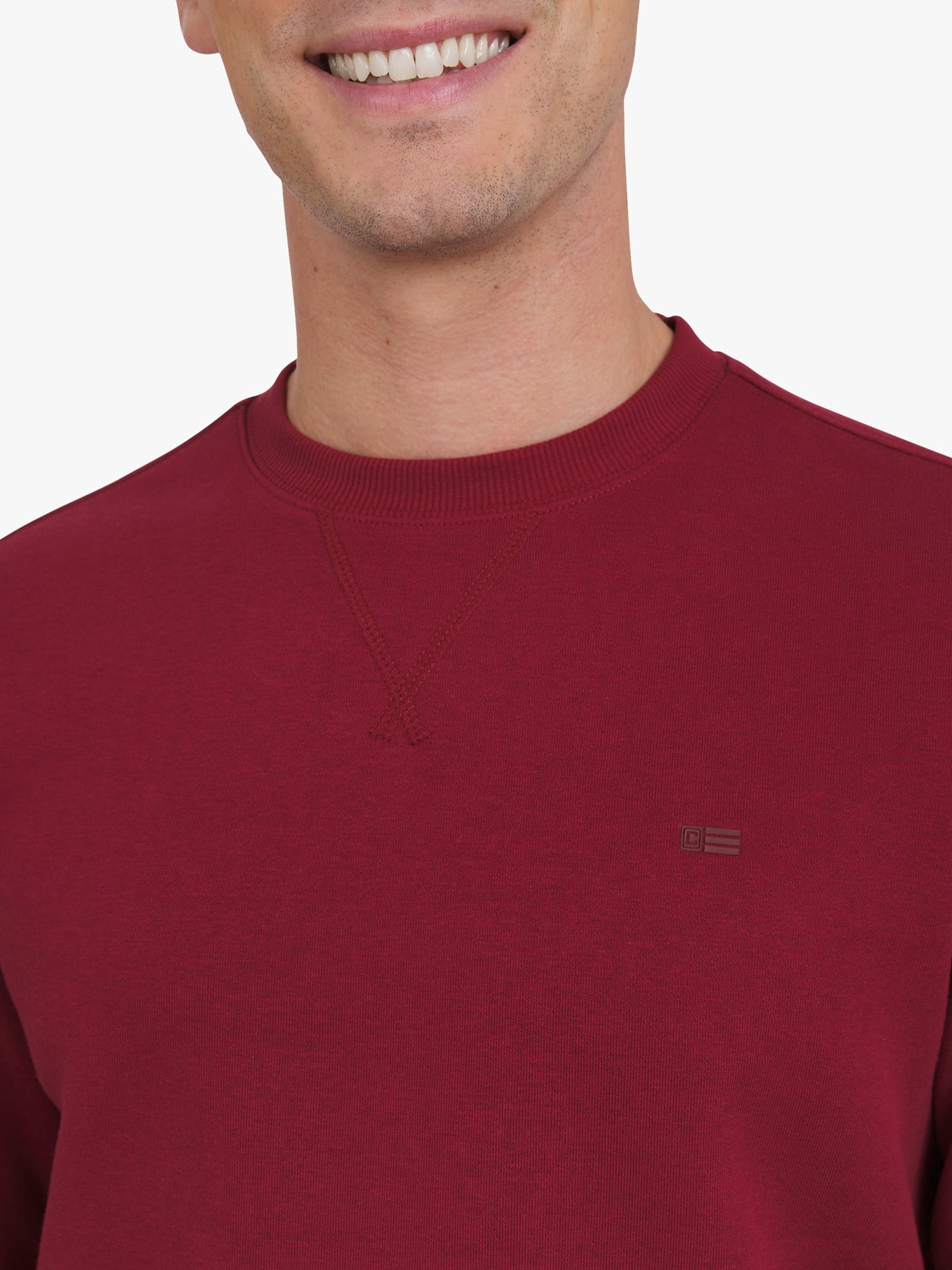 Chaps Men's & Big Men's Everyday Fleece Crewneck Sweatshirt, Sizes S-2XL